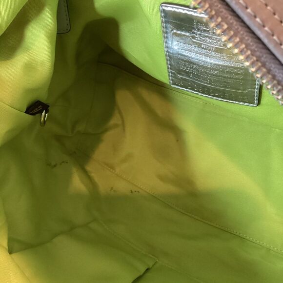 Coach Madison Sabrina Op Art Signature Satchel - Picture 15 of 15